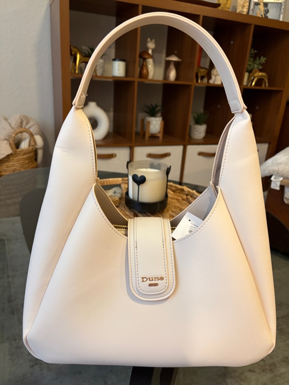Dune London Cream Shoulder Bag NWT